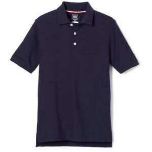 French Toast SA9084 Boys Short Sleeve Pique Polo Navy